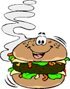 Vendeur de hamburgers 